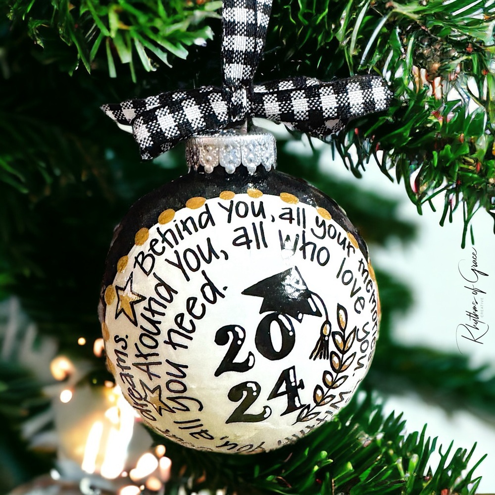 2024 Christmas Graduate Ornament: Behind You, Before You, Around You, Within You